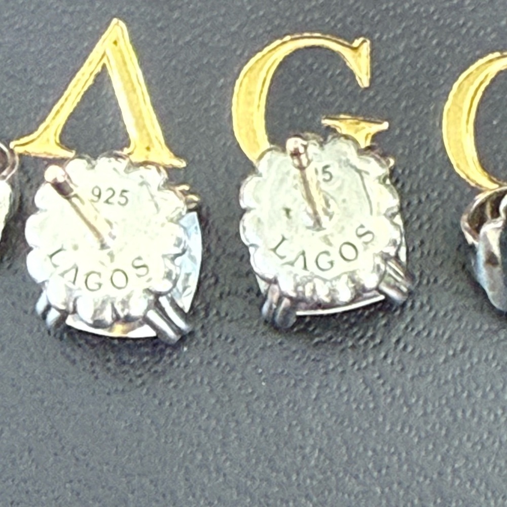 Lagos Rittenhouse White Topaz Stud Earrings - Picture 7 of 10